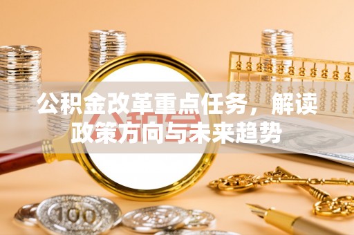 带岭公积金改革重点任务，解读政策方向与未来趋势