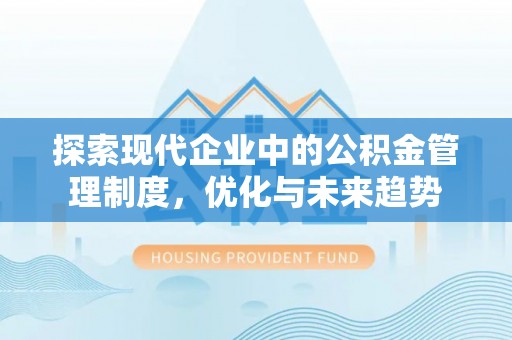 带岭探索现代企业中的公积金管理制度，优化与未来趋势