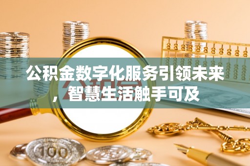 带岭公积金数字化服务引领未来，智慧生活触手可及