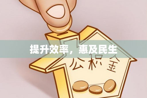 带岭提升效率，惠及民生
