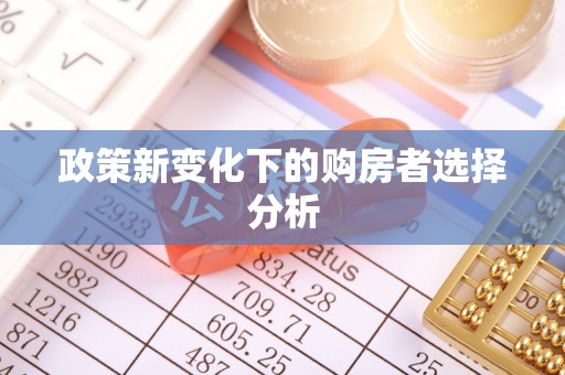 带岭政策新变化下的购房者选择分析