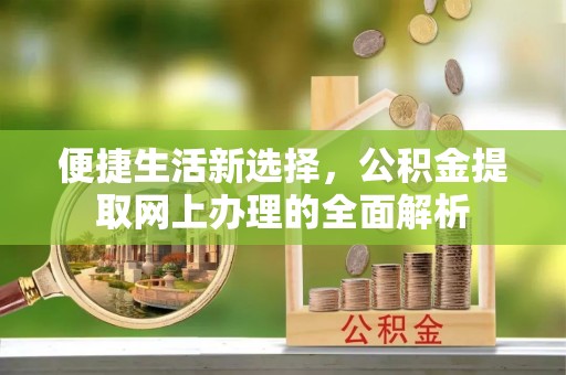带岭便捷生活新选择，公积金提取网上办理的全面解析