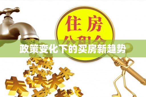 带岭政策变化下的买房新趋势