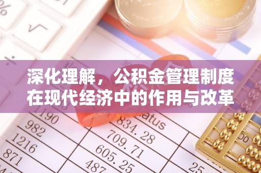带岭深化理解，公积金管理制度在现代经济中的作用与改革方向