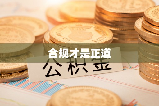 带岭合规才是正道