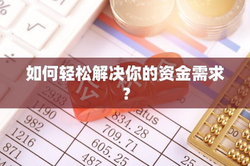 带岭如何轻松解决你的资金需求？