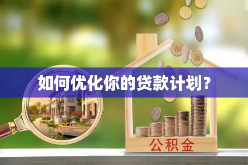 带岭如何优化你的贷款计划？